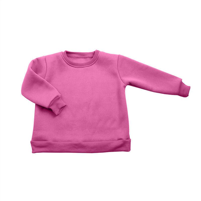 Fashion Style Kids Comfortable Cotton Fabric Long Sleeve Pullover Boys Elastic Custom Logo Sweatshirts