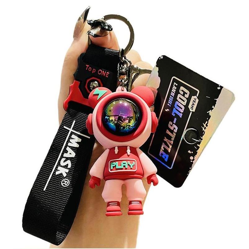 llavero cuero Firefighter Keychain Anime Silicone Accessories Cartoon Car ABS Ring Mini Knife Bottle Opener Custom Key Chains