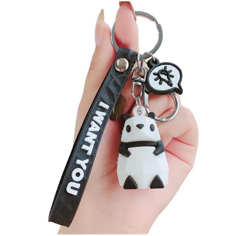 Stitch Keychains Luxury Sublimation TPR PP Shoe Self Defense Wholesale Car Silicone PVC+Resin Heart Custom Promotional Keychains