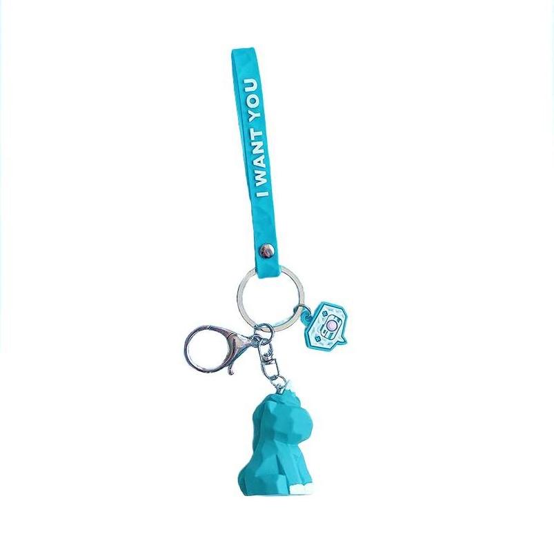 Stitch Keychains Luxury Sublimation TPR PP Shoe Self Defense Wholesale Car Silicone PVC+Resin Heart Custom Promotional Keychains