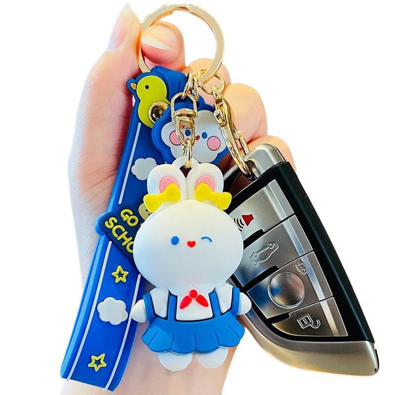 PU Mini Knife acrylic paint Anime Wristlet TPR Resin Sneaker Led In Bulk Bottle Cartoon PVC+Resin Custom Promotional Keychains