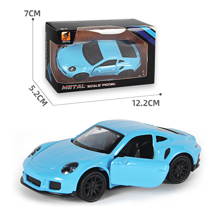 Kids Toys Diecast toy Vehicles Alloy Pull Back Mini Car Simulation Racing Models