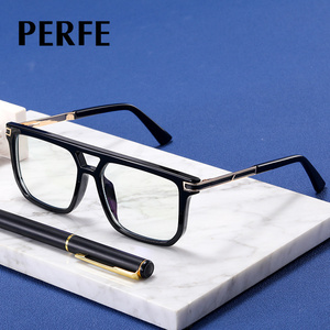 93510 cross-border foreign trade trendy glasses frame wholesale tr90 frame fashion universal anti-blue light male myopia glasses