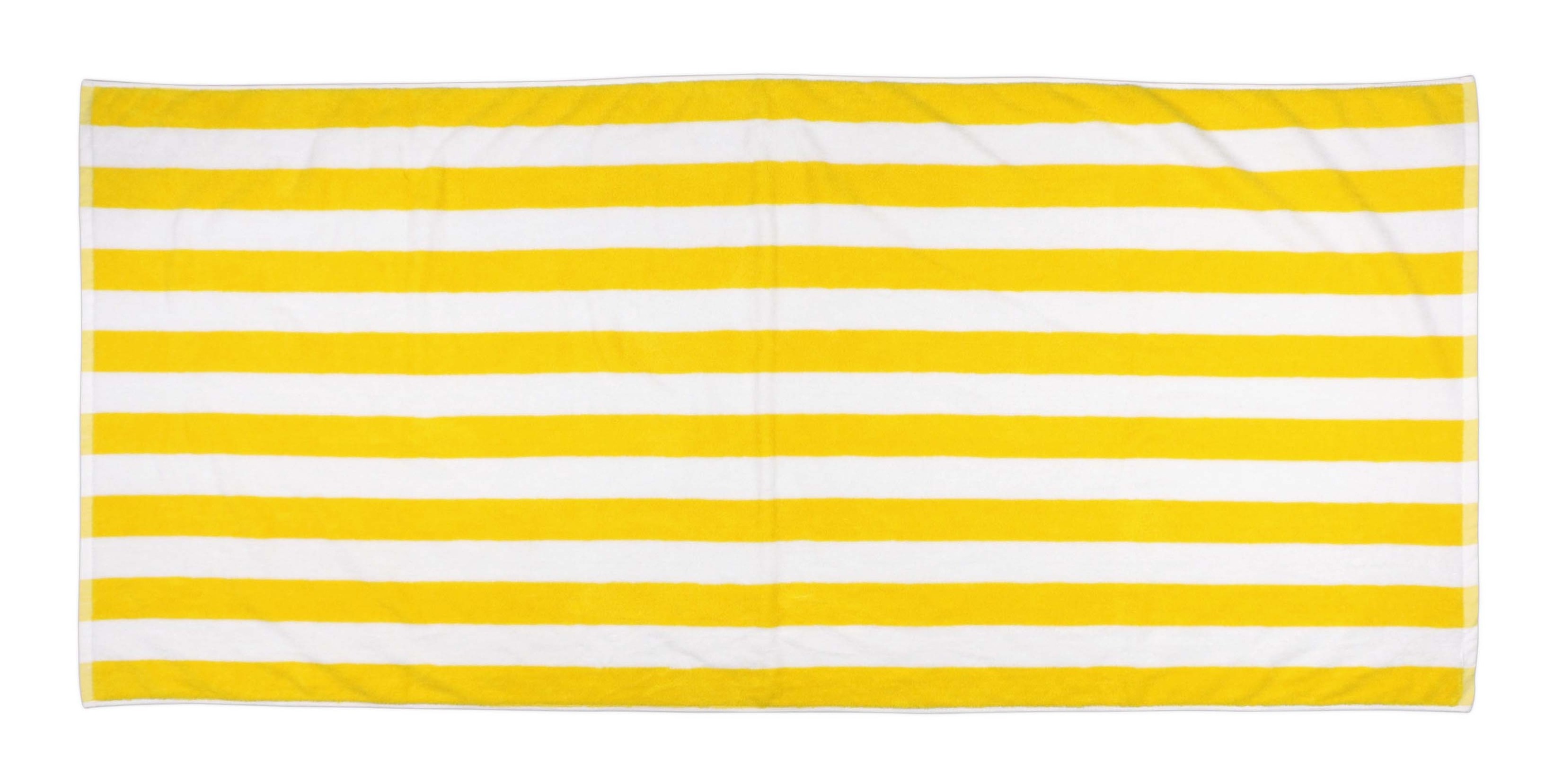 Wholesale Large Size Yellow White Stripe High Quality Luxury 100% cotton Spa Face Hand Bath 5 Star Hotel Towel