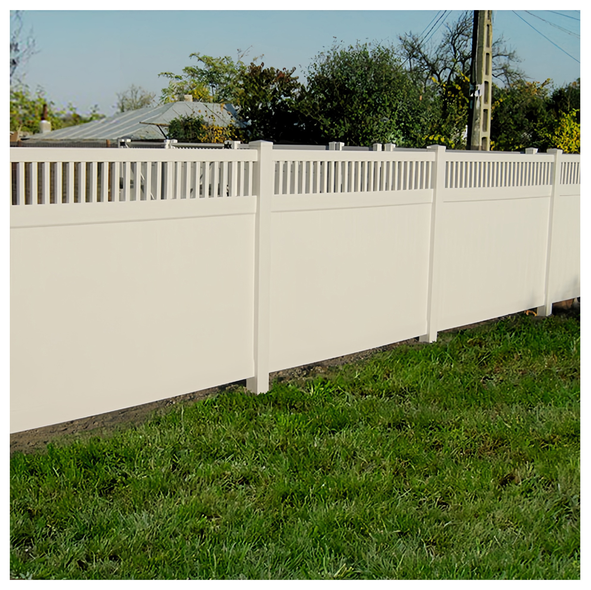 sustainable fence pvc vinyl portable pvc fence pvc fence panel white gate