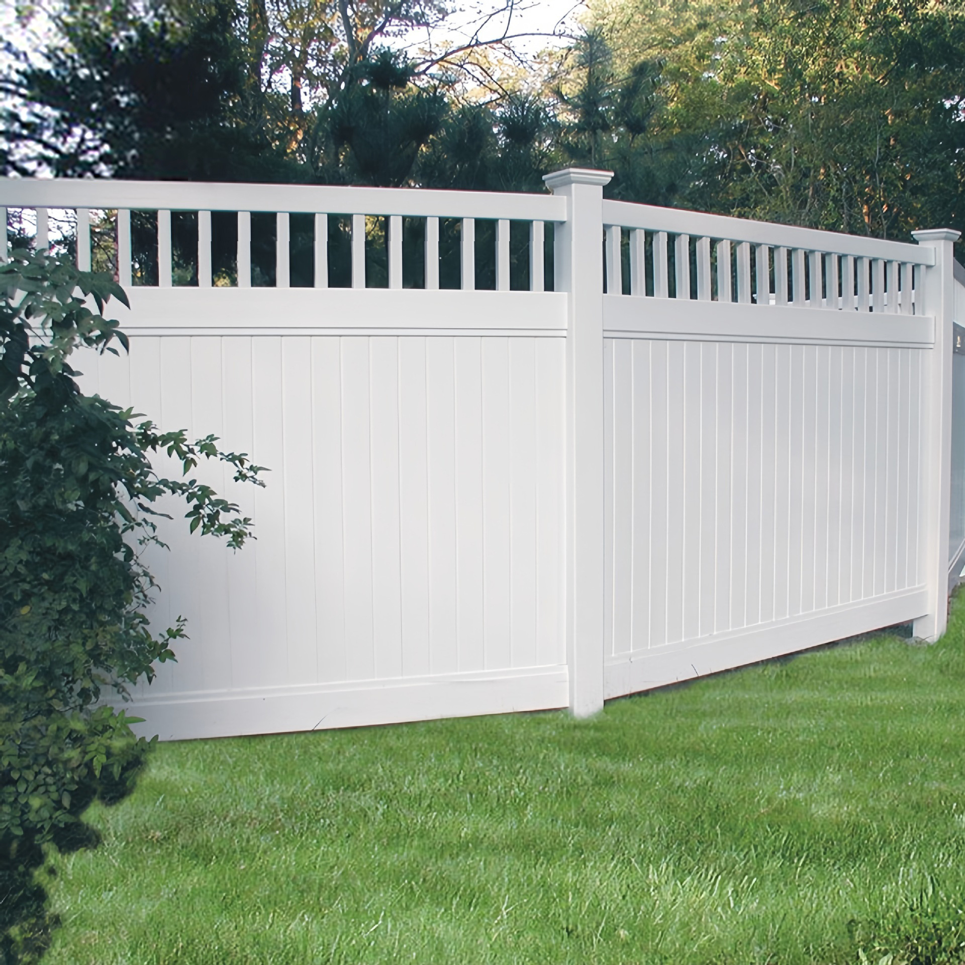 sustainable fence pvc vinyl portable pvc fence pvc fence panel white gate