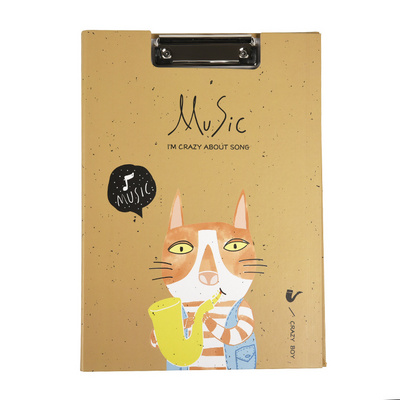 Top Quality Factory Price A4 Size Colorful Folding Storage Clipboard Display Clip Writing Board Nursing Clipboard