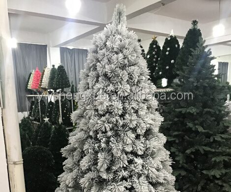 2017-2018Manufacturer direct selling most popular Snowing Christmas tree Artificial Christmas tree