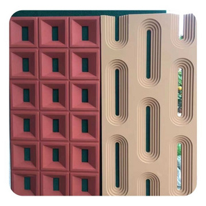 3d Fast Installation Pu Stone Panel Waterproof Pu Hollow Brick Veneer For Sale Pu Foam Brick Background Wall