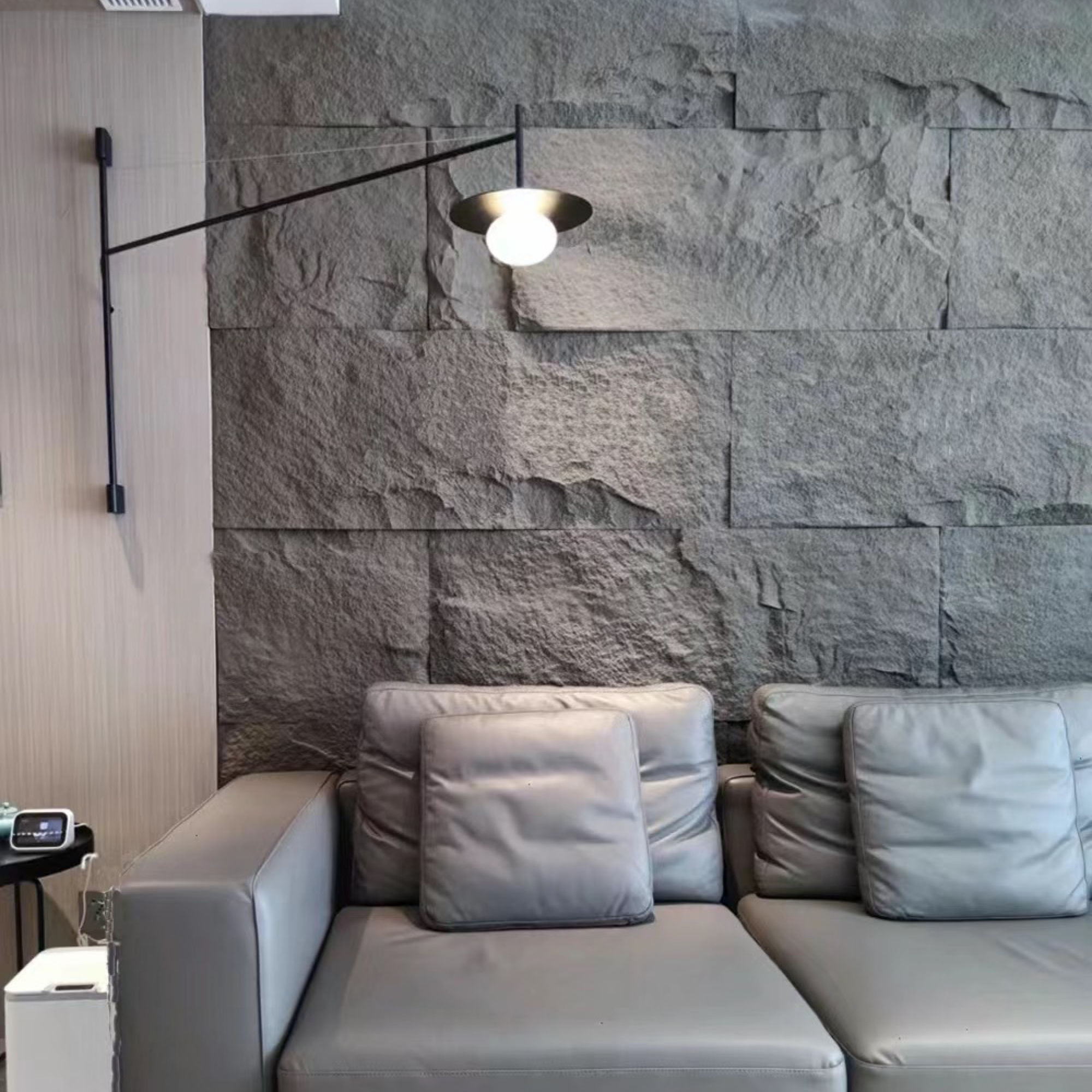 Factory Direct Selling Indoor Stone Pu Decorative 3d Wall Panels Pu Stone Panel Panel For Interior And Exterior Wall