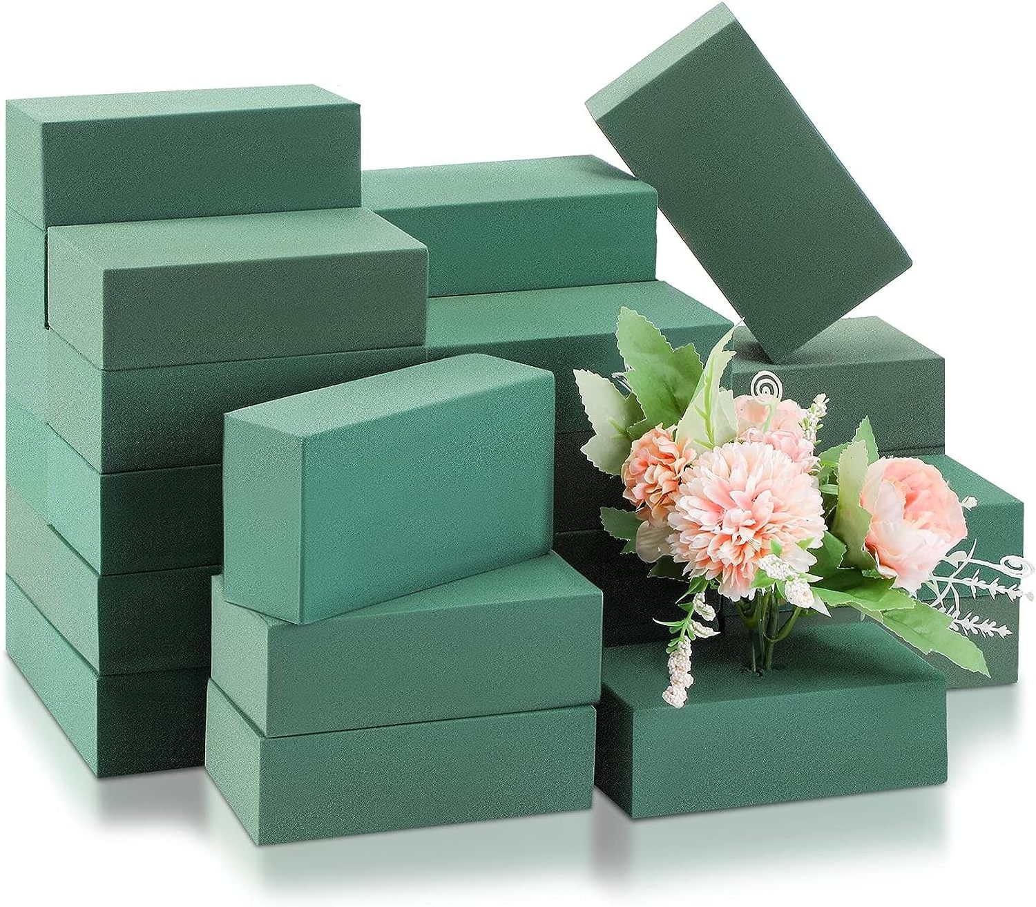 Floral Foma Dry Wet Brick Florist Foam Blocks for Artificial Flower Arrangement Supplies Florist Foam  Craft Plant Filler