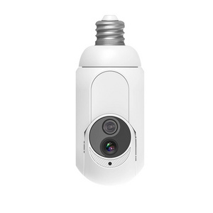 Easy and fast installation  motion detection  humanoid tracking   E27  screw  wireless  bulb security camera