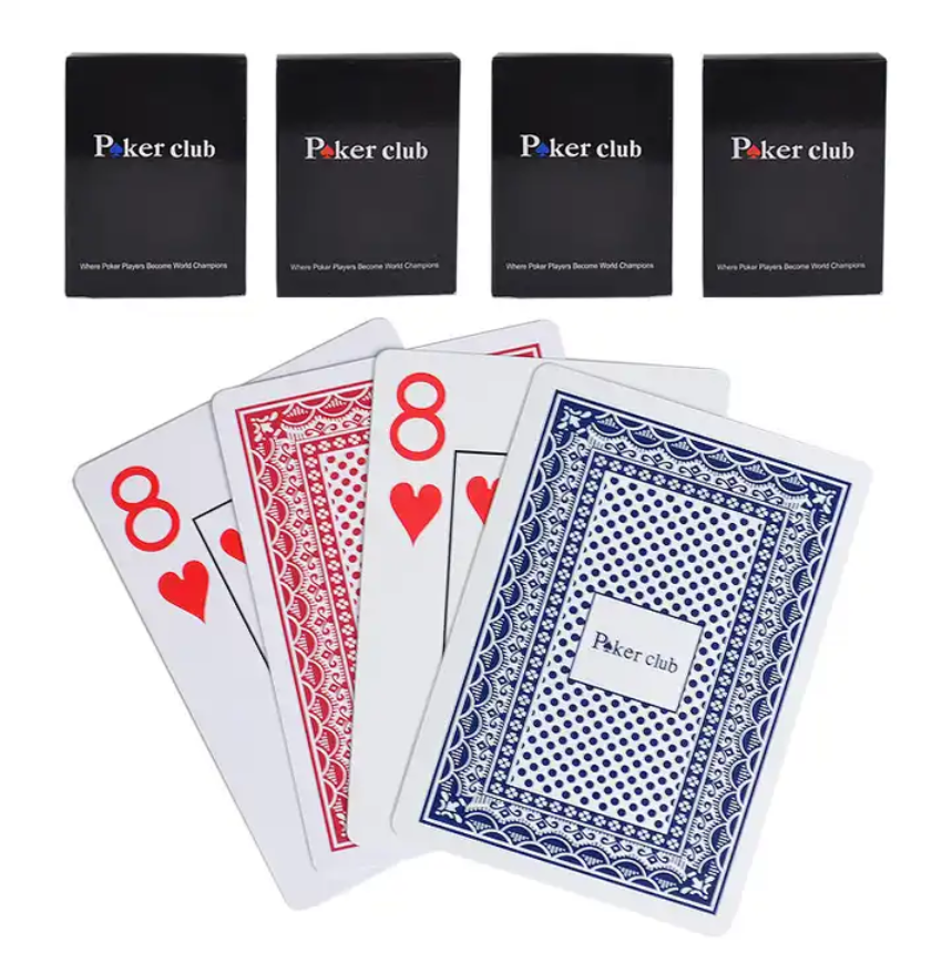 High Quality 100% Plastic Pvc Waterproof Polish Poker Card Board Game Playing Cards