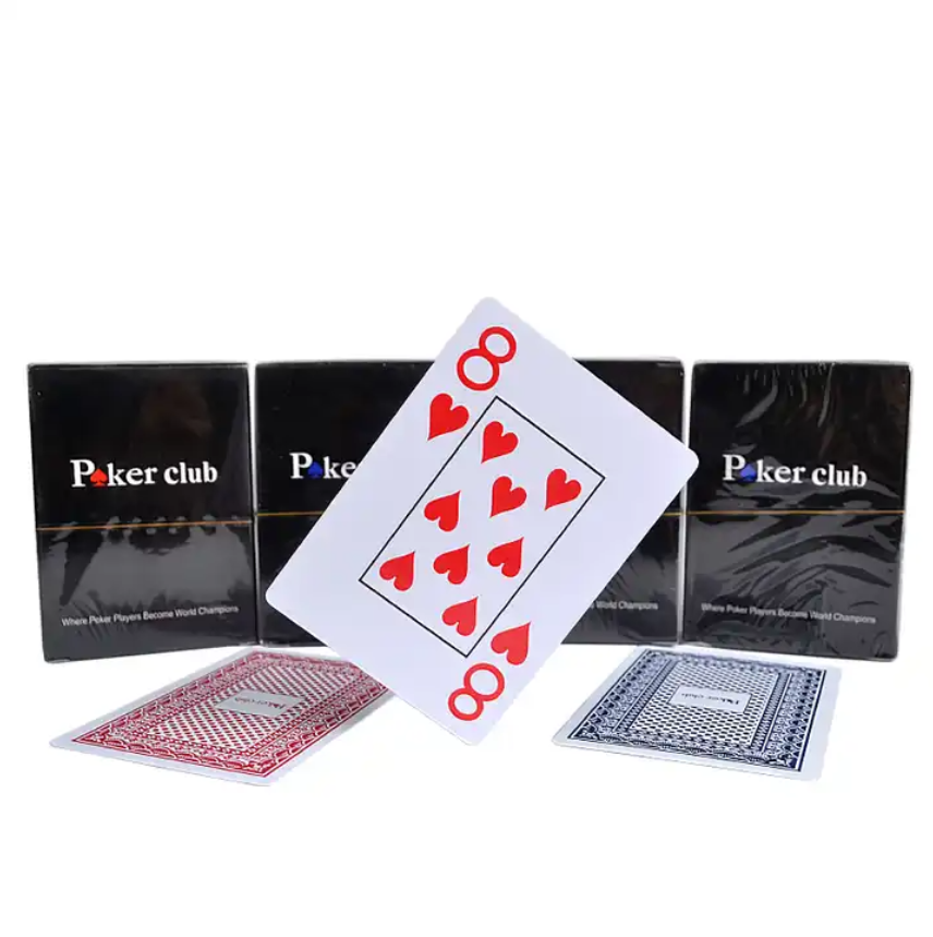 High Quality 100% Plastic Pvc Waterproof Polish Poker Card Board Game Playing Cards