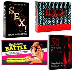 Lovers Adult Sexy Fun Cards Game Bedroom Commands Sexual Positions Cards Playing Card Game Sexual toys sex adult For Couples%