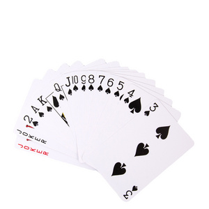 Custom Logo Professional Production Durable Recyclable Waterproof Poker Cards Plastic Playing Card