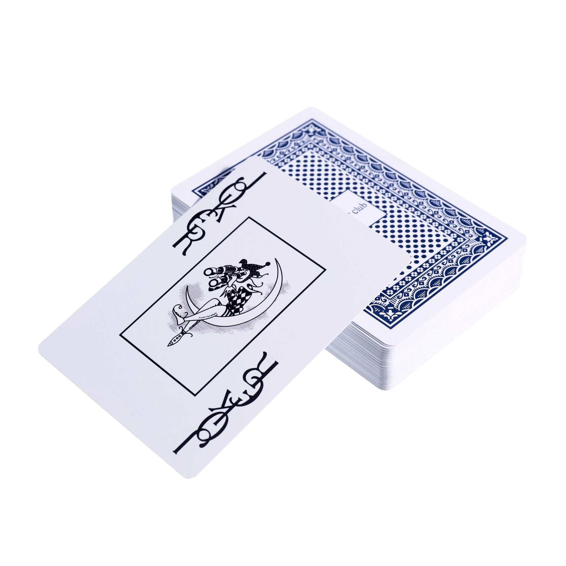 Custom Plastic Bridge Paper Playing Cards Games Design Your Own Playing Cards White Pvc Waterproof Poker Card Set