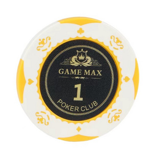 Wholesale Factory Supply 10g 39mm Professional Process Harmless Non Toxic Ceramic Clay Coin Gambling Games Poker Chips