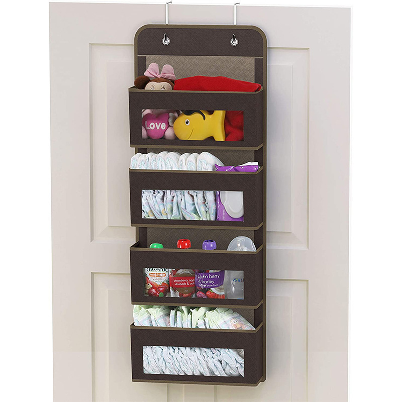 Over Door Hanging Organizer Storage Large Pockets with non-woven door rear storage hanging bag clothing storage hanging bag