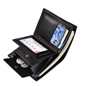 cross-border hot selling gentlemen's wallet Pocket Wallet photo card holder