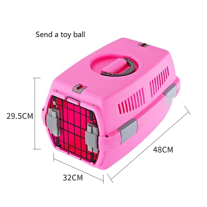 Airline Approve Pet Travel & Outdoors Pet Carrier Bag Cat Dog Plastic House Pet Cages, Carriers,Pet suitcase