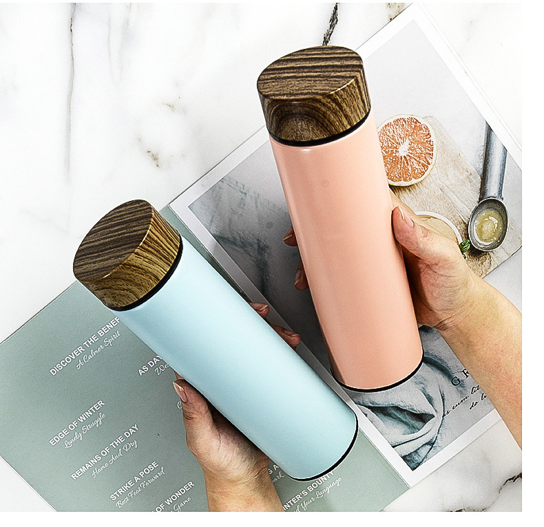 Wholesale custom colorful double wall hot and cold water bottle cute stainless steel soda can water bottle