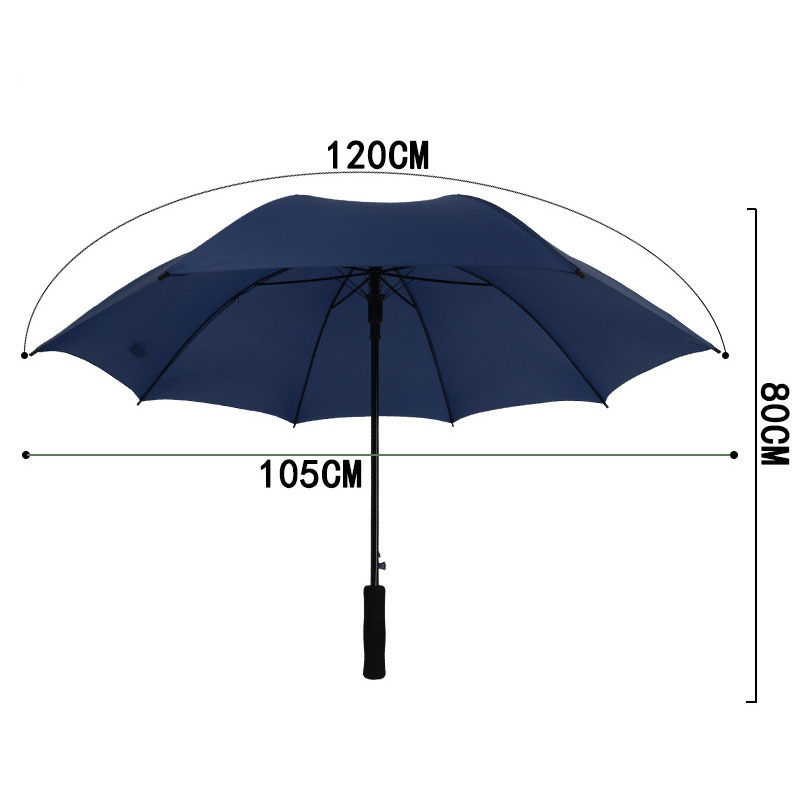 Auto Open 23' Golf Umbrella Promotional with Logo Printing Cheap Big Umbrella