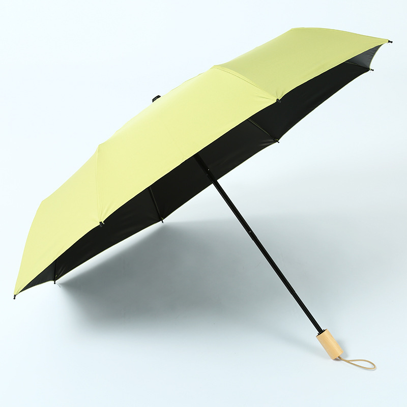 Auto Open Close Hot Sales Black Coating UV Super Prevent Sun Portable Business Umbrella for Woman