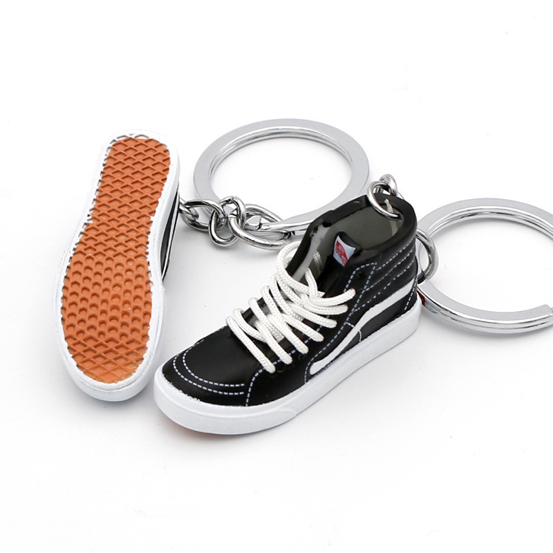 Vans 3D Sneaker Keychain Cute Basketball 3D Mini Sneakers Vans Air Shoe Keychain