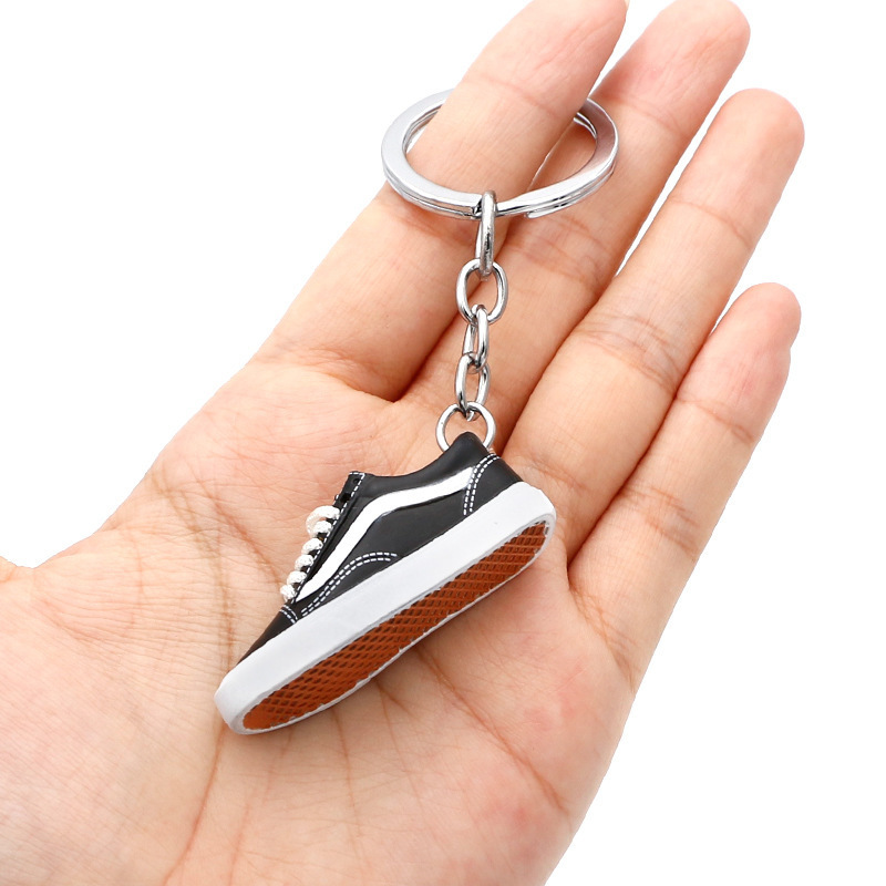 Vans 3D Sneaker Keychain Cute Basketball 3D Mini Sneakers Vans Air Shoe Keychain