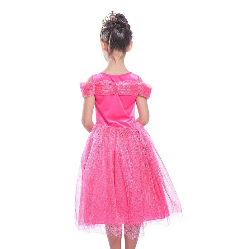 OEM Quality Halloween Party Princess Costume Dress Kids Girls Cosplay Pink Fairy Butterfly Princess Dresses