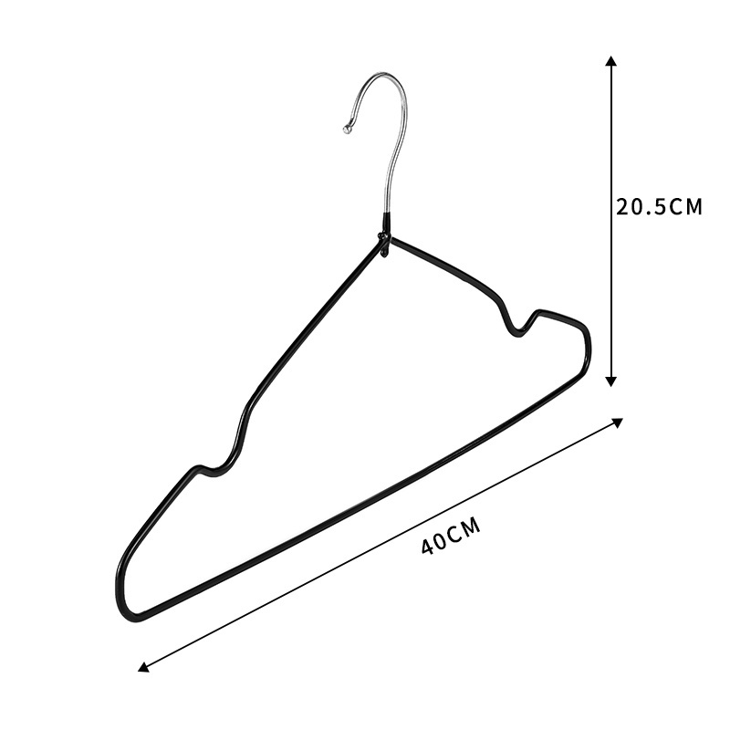 Factory Coat hangers Metal Accept customization Clothes hangers Saving place Stainless Steel