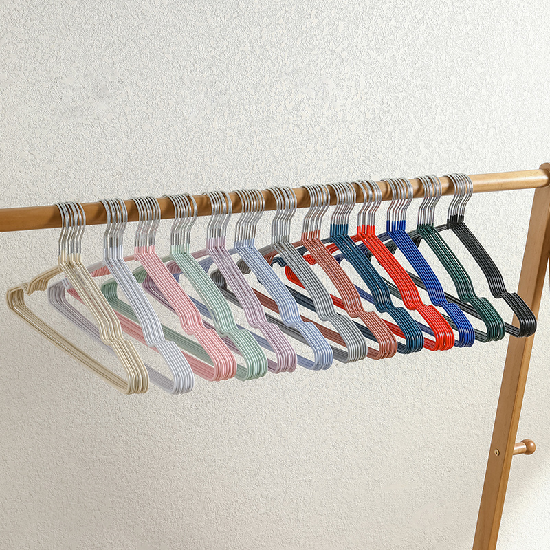 Factory Coat hangers Metal Accept customization Clothes hangers Saving place Stainless Steel