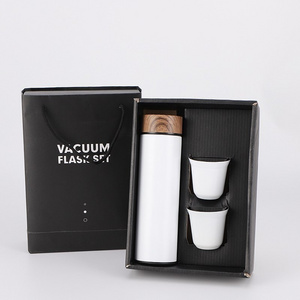 GC wholesale Thermos Cup set  Stainless Steel Travel Thermal Mug Vaccum Flask and Cups Vacuum Thermos Flask Gift Set