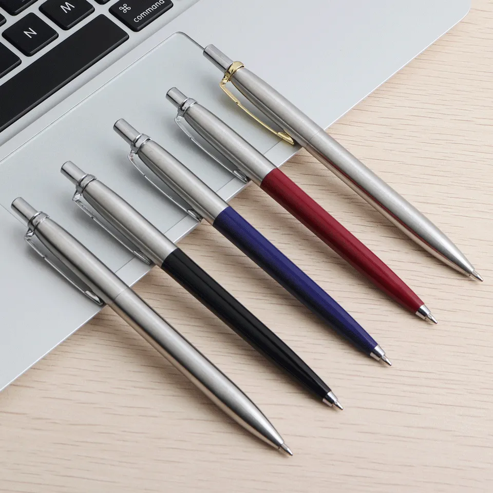 Hot sale premium delicate pen durable heavy metal ballpoint pen for creative gifts bic pen