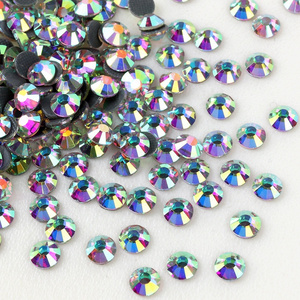 Wholesale 500 Gross 72000 Pcs Big Bag Packaging ss10 Crystal AB Korean Flatback DMC Hotfix Rhinestones With Strong Thermo Glue