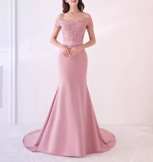 customized ceremony clothing wedding dress 2022 party maxi ball gown  Mermaid Bridesmaid Dresses Elegant Prom Wedding