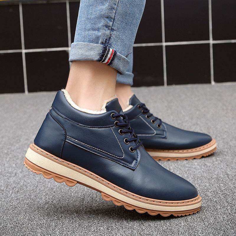 2018 New model men work shoes casual low-cut boots classical fashion martin boots