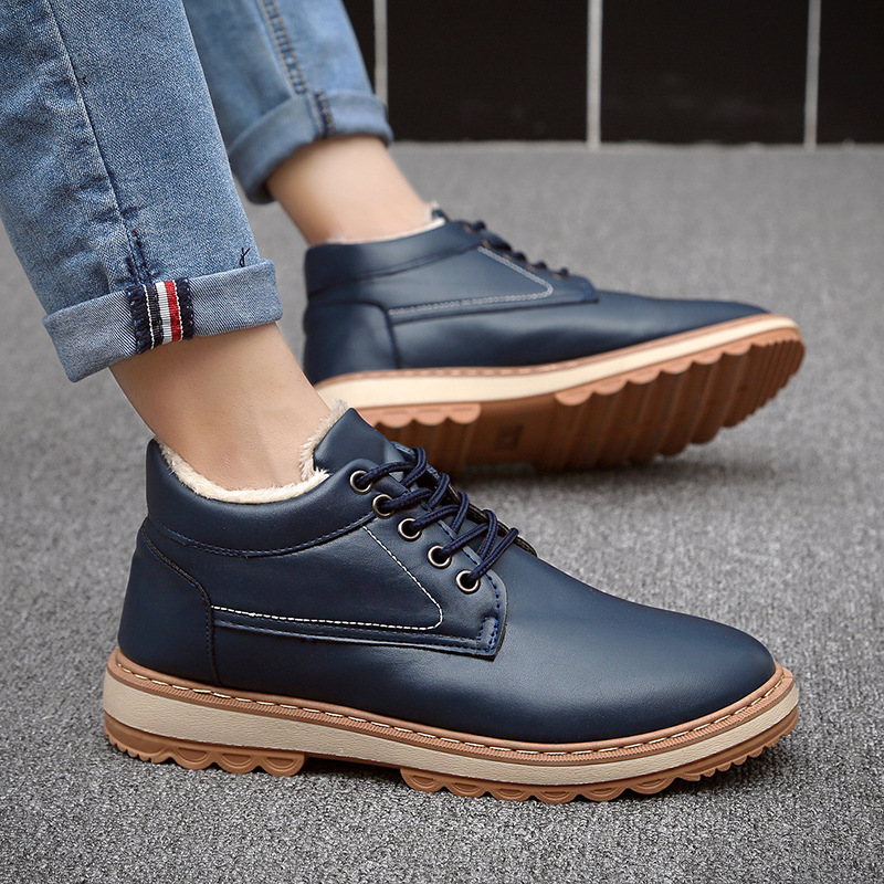 2018 New model men work shoes casual low-cut boots classical fashion martin boots