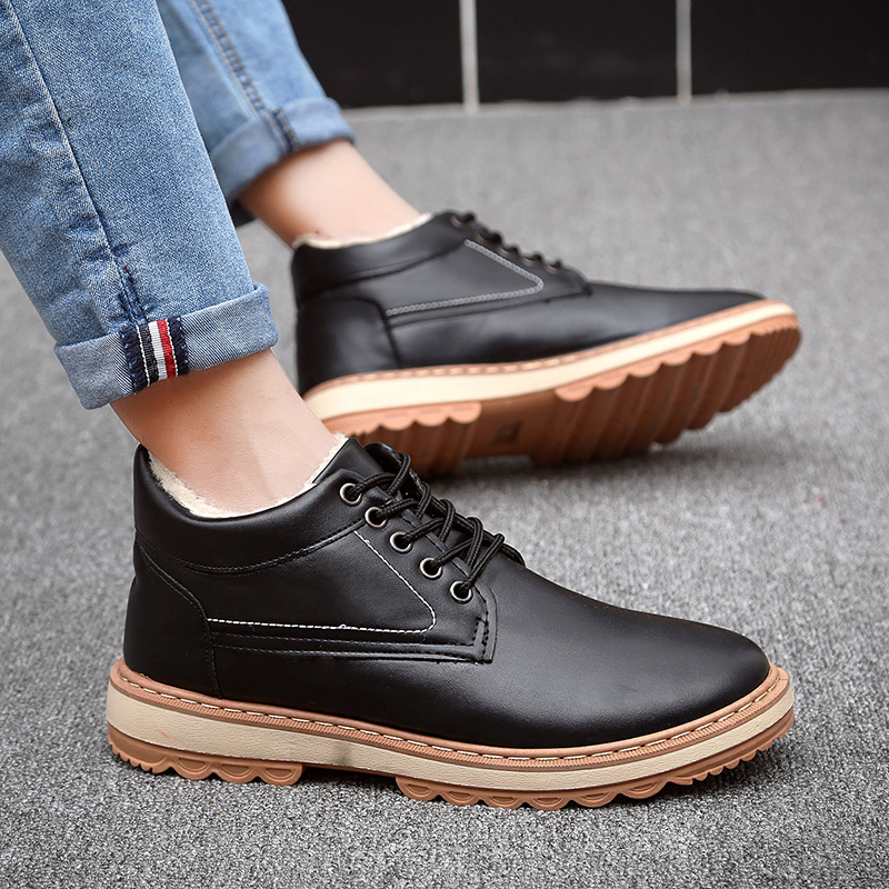 2018 New model men work shoes casual low-cut boots classical fashion martin boots