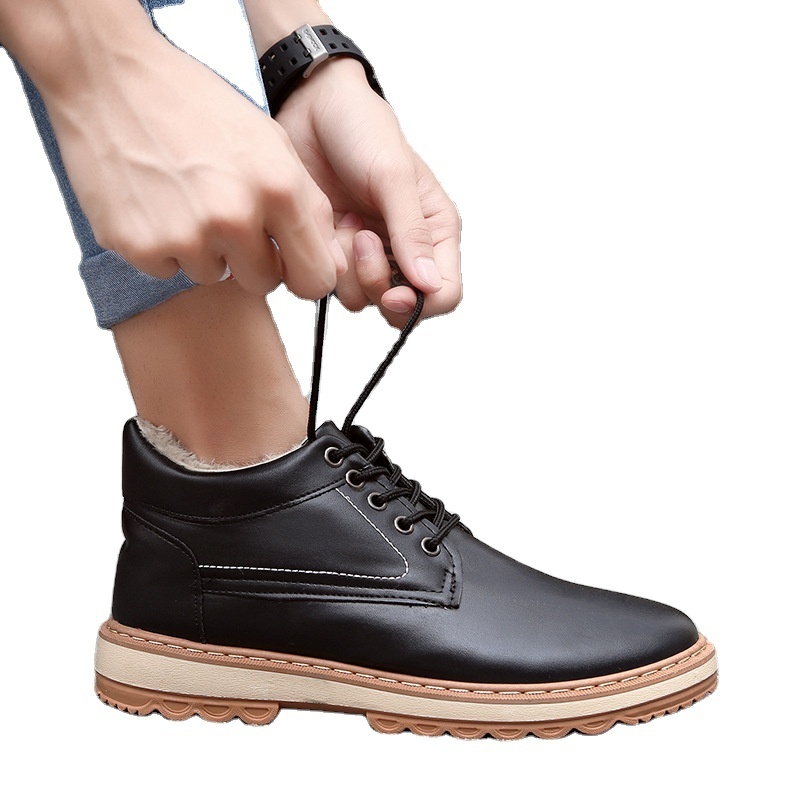 2018 New model men work shoes casual low-cut boots classical fashion martin boots