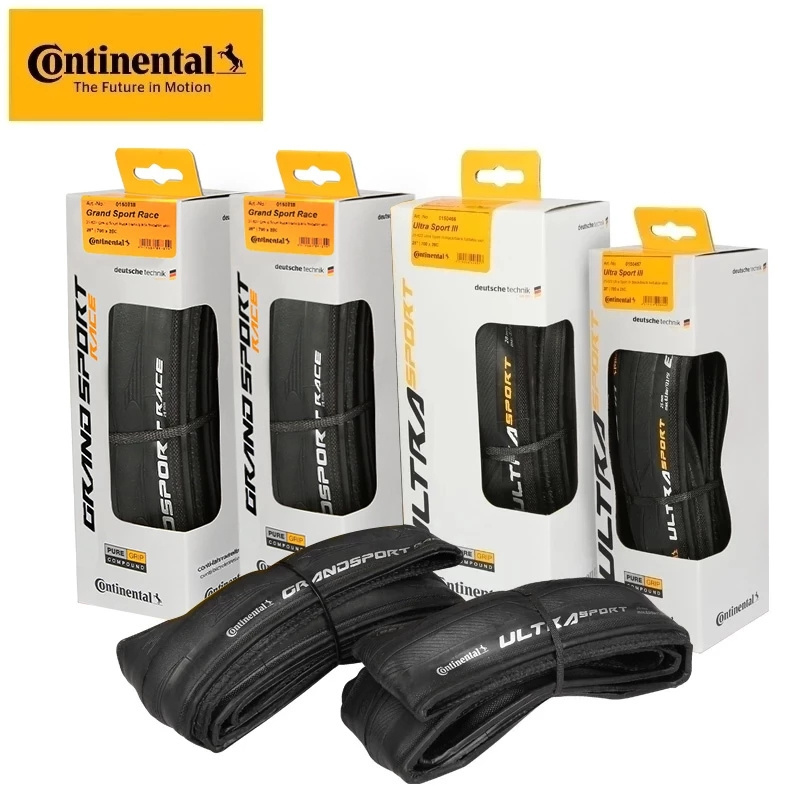 Continental Road Tire ULTRA Sport III GRAND Sport Race  Extra 700 23C /25C/28C Road Bicycle Clincher Foldable Gravel Tire