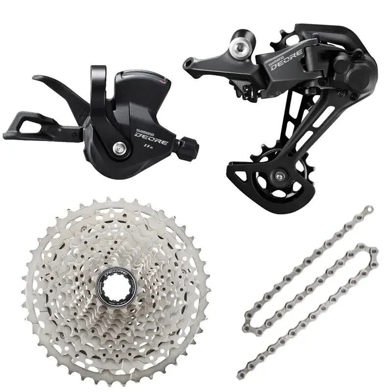 SHIMANO DEORE M5100 Groupset MTB Bike 1x11-Speed 11-42T 11-51T M5100 Shifter Rear Derailleur Cassette M5100 Group Mountain Bike