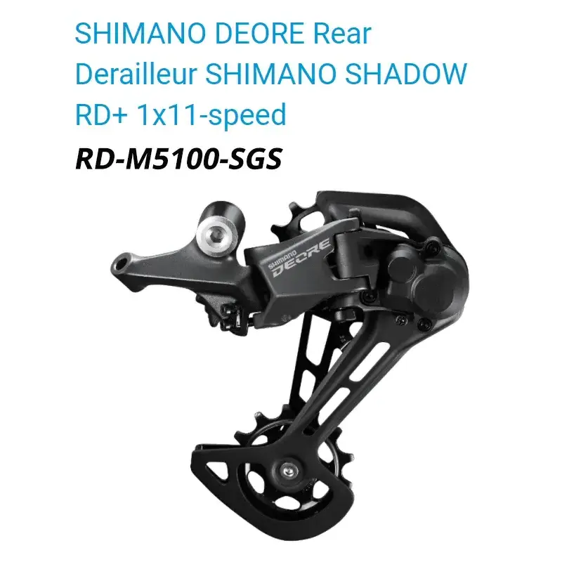 SHIMANO DEORE M5100 Groupset MTB Bike 1x11-Speed 11-42T 11-51T M5100 Shifter Rear Derailleur Cassette M5100 Group Mountain Bike