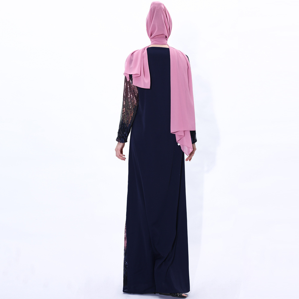 Best  design elastic bodycon  dresses muslim islamic clothing  Wholesale Women Long  Dress Abaya Dubai