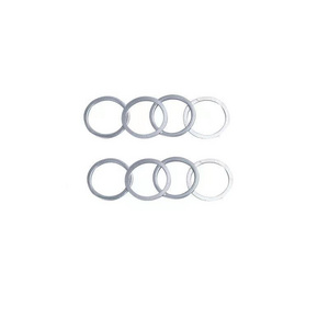 Durable high quality flat aluminum gasket wholesale, custom aluminum gasket, engine oil pan drain plug gasket