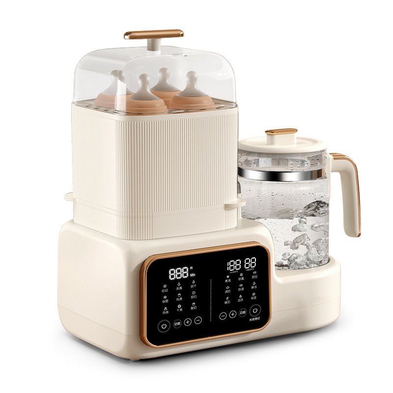 2023 New 5 In 1 Baby Food Makers Processor Multi-function Baby Bottle Warmer Sterilizer And Constant Water Warmer