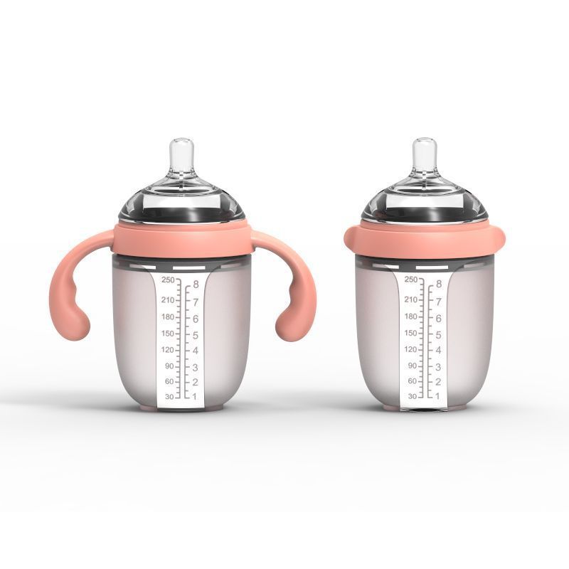 New Born Baby Feeding Bottles Set Silicone Baby Bottle Holder For Hands Free Feeding