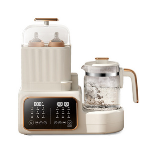 24 Hours Thermostatic Electric Glass Baby Formula Kettle 5 In 1 Baby Water Heating Kettle Milk Warmer And Sterilizer