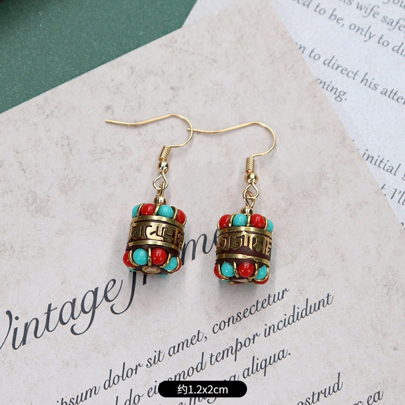 Vintage Retro Design Boho Dangle Earrings Wholesale Jewelry